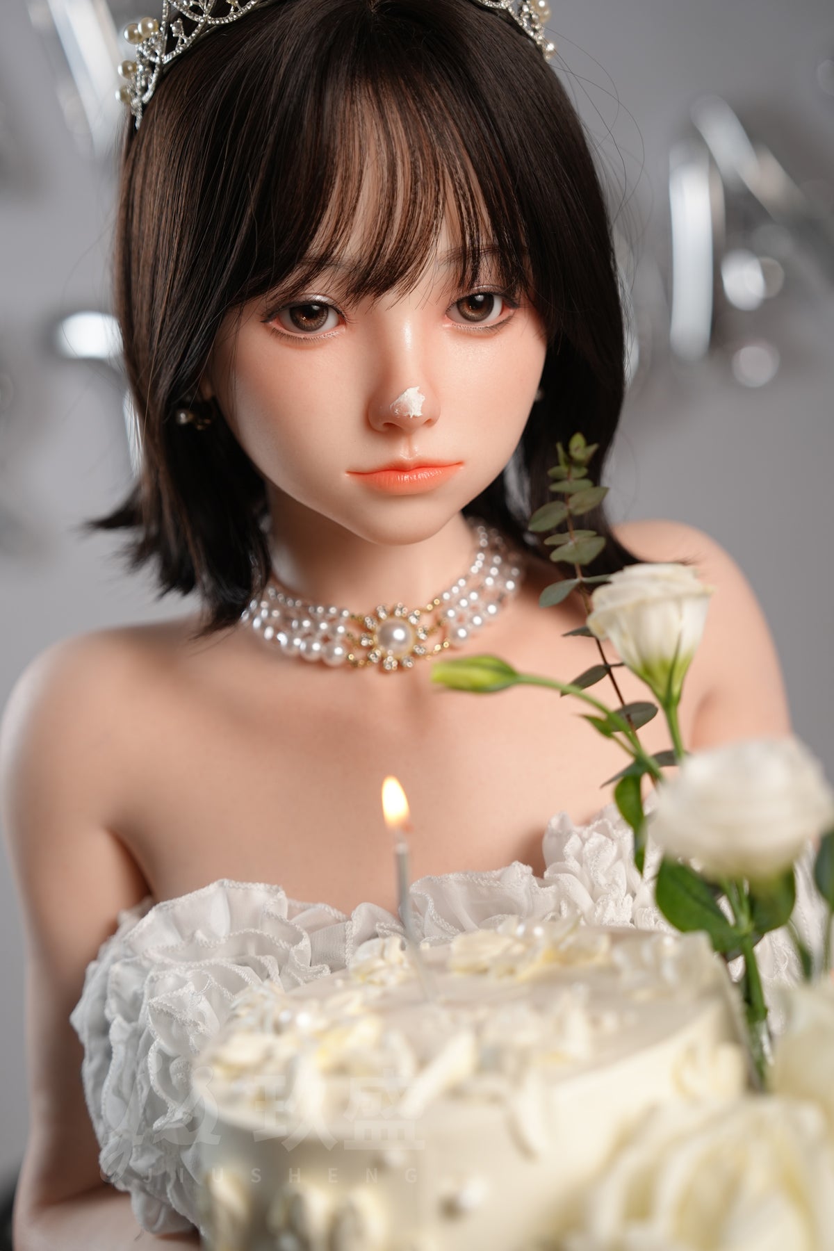 Hina Sex Doll Silicone, 148cm B-Cup (Jiusheng)