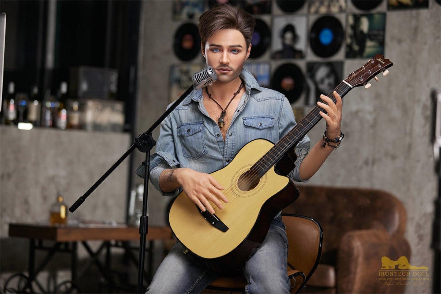 Jack The Singer Male Silicone Sex Doll, 170cm (Irontech) - TheDreamDoll