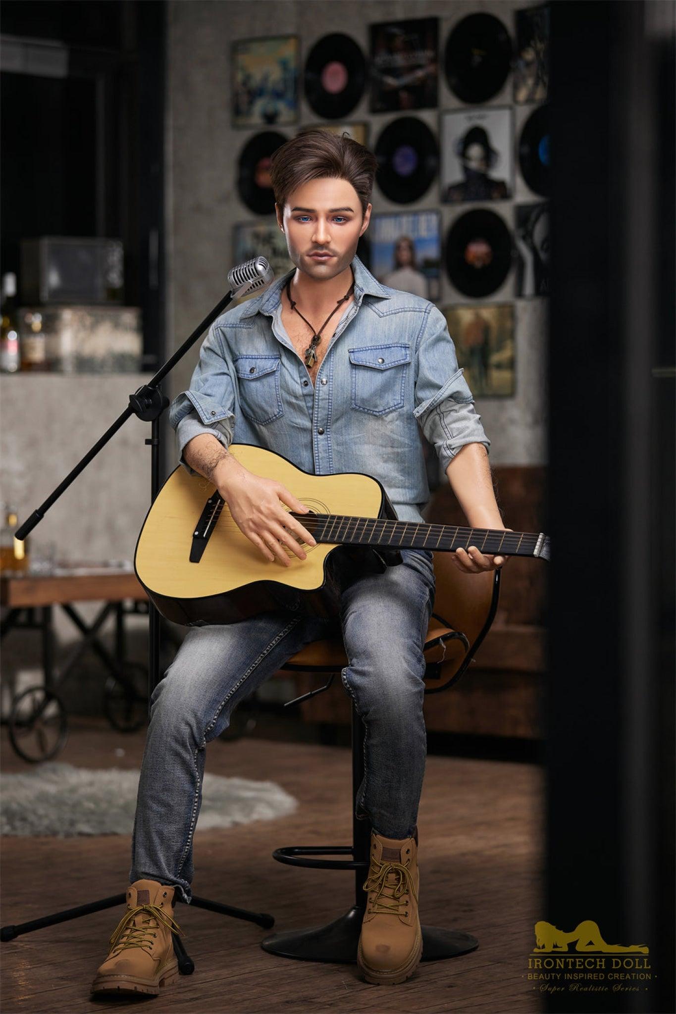 Jack The Singer Male Silicone Sex Doll, 170cm (Irontech) - TheDreamDoll