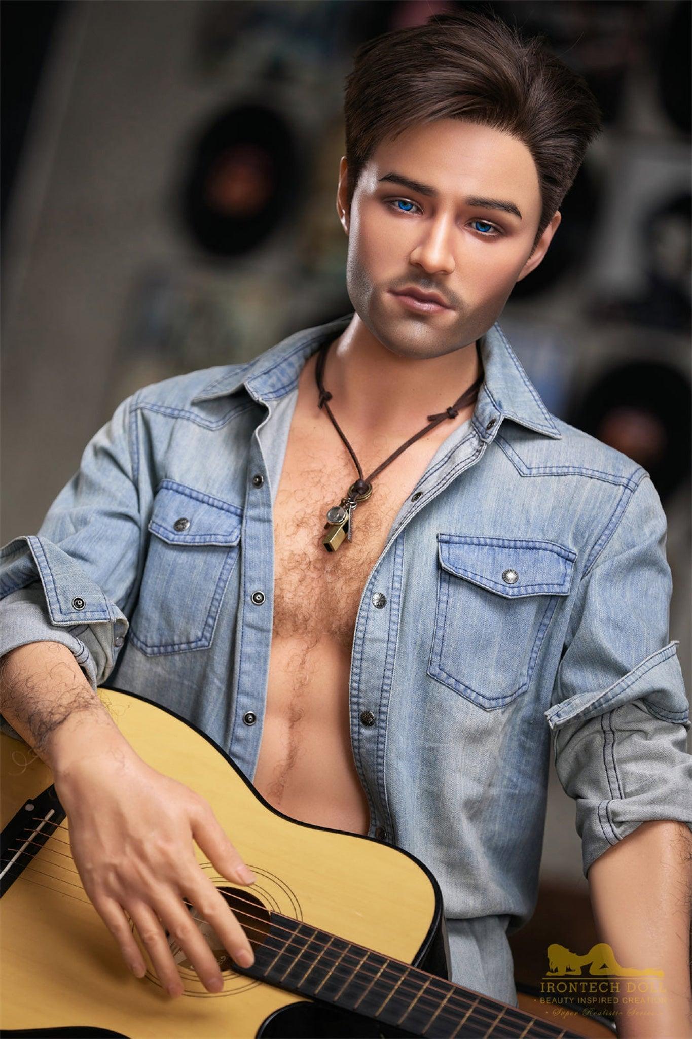 Jack The Singer Male Silicone Sex Doll, 170cm (Irontech) - TheDreamDoll