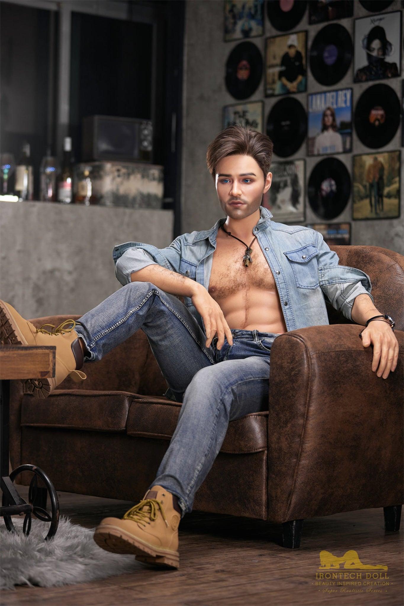 Jack The Singer Male Silicone Sex Doll, 170cm (Irontech) - TheDreamDoll