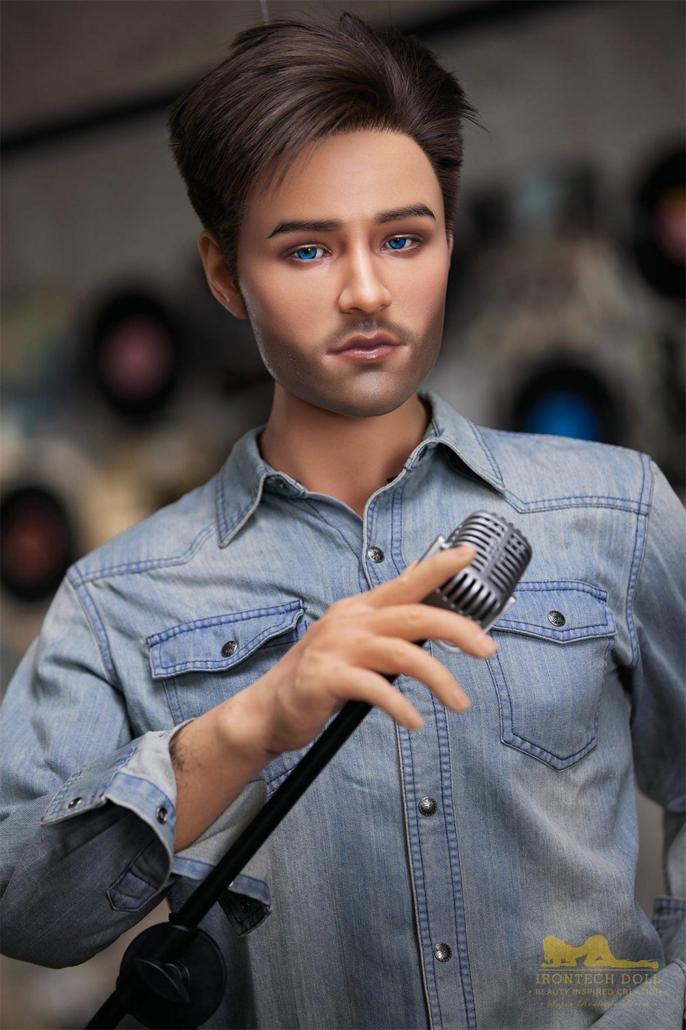 Jack The Singer Male Silicone Sex Doll, 170cm (Irontech) - TheDreamDoll