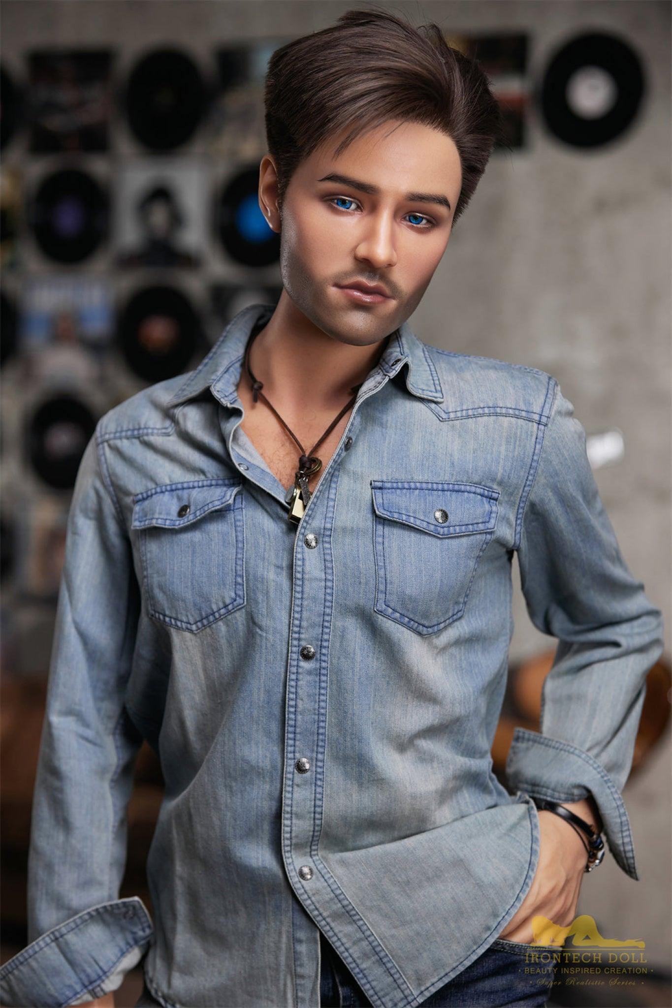 Jack The Singer Male Silicone Sex Doll, 170cm (Irontech) - TheDreamDoll