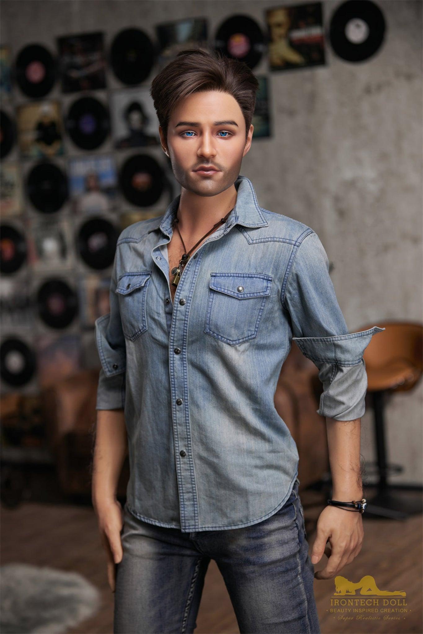 Jack The Singer Male Silicone Sex Doll, 170cm (Irontech) - TheDreamDoll