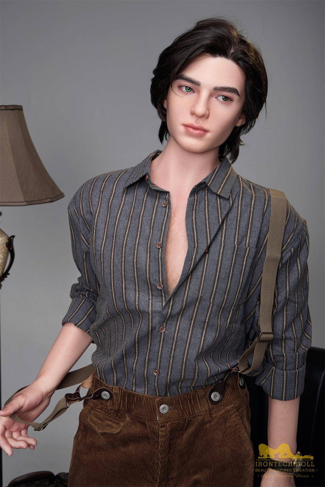 Luca Male Silicone Sex Doll, 170cm (Irontech) - TheDreamDoll