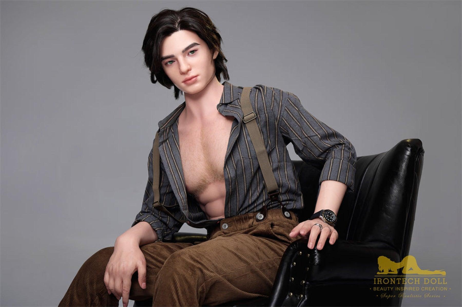 Luca Male Silicone Sex Doll, 170cm (Irontech) - TheDreamDoll