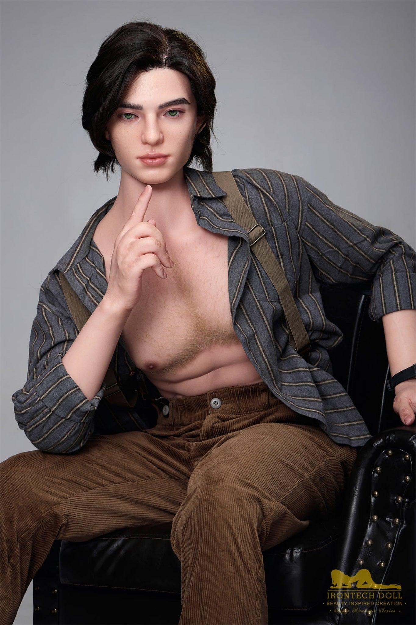 Luca Male Silicone Sex Doll, 170cm (Irontech) - TheDreamDoll