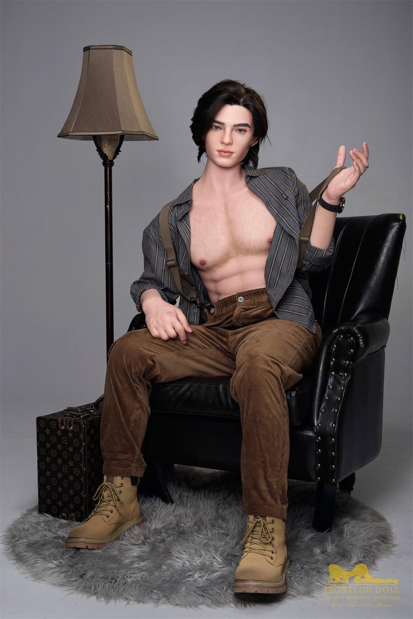 Luca Male Silicone Sex Doll, 170cm (Irontech) - TheDreamDoll