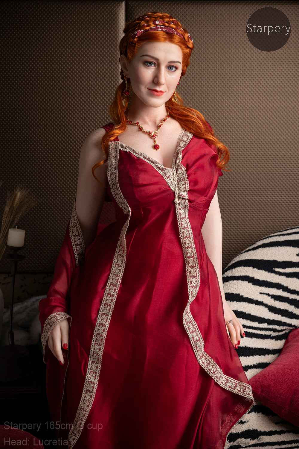 Lucretia Female Sex Doll TPE & Silicone, 165cm G-Cup (Starpery)