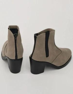 Kospley Grey Boots Inner length 14cm - TheDreamDoll