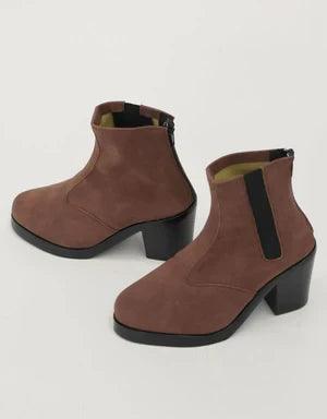 Kospley Brown Boots Inner length 14cm - TheDreamDoll