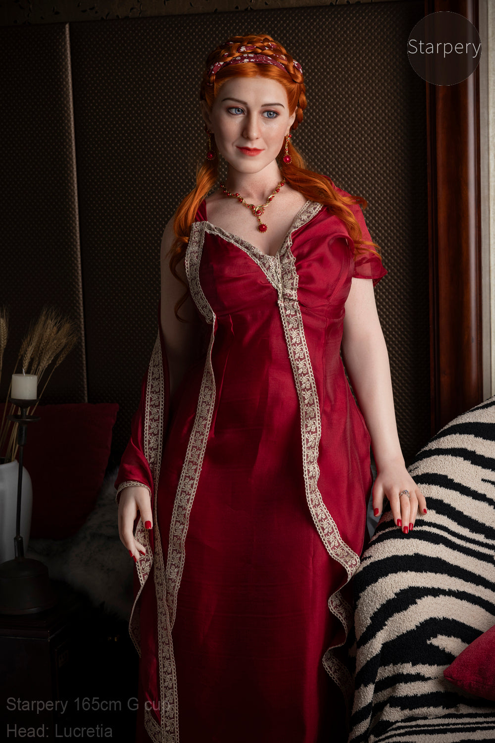 Lucretia Female Sex Doll TPE & Silicone, 165cm G-Cup (Starpery)