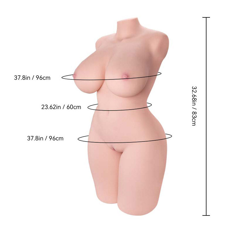 (US,EU,CA) "Monroe" Realistic Sex doll Torso (Tantaly)