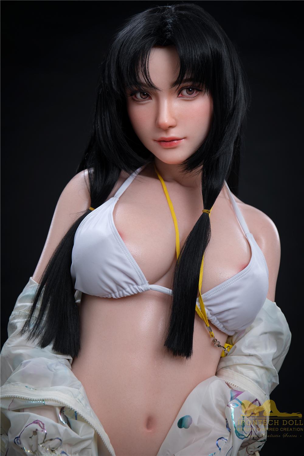 (US Stock) Kitty Sex doll Silicone, 166cm D-Cup (Irontech Doll)